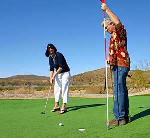 Jack Ass Flats 9 Hole Golf Course at Emerald Cove Resort