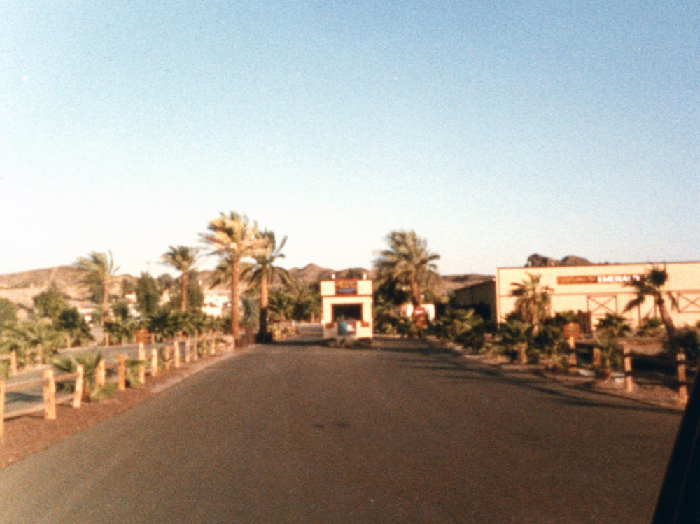 Original gate - Emerald Cove Resort